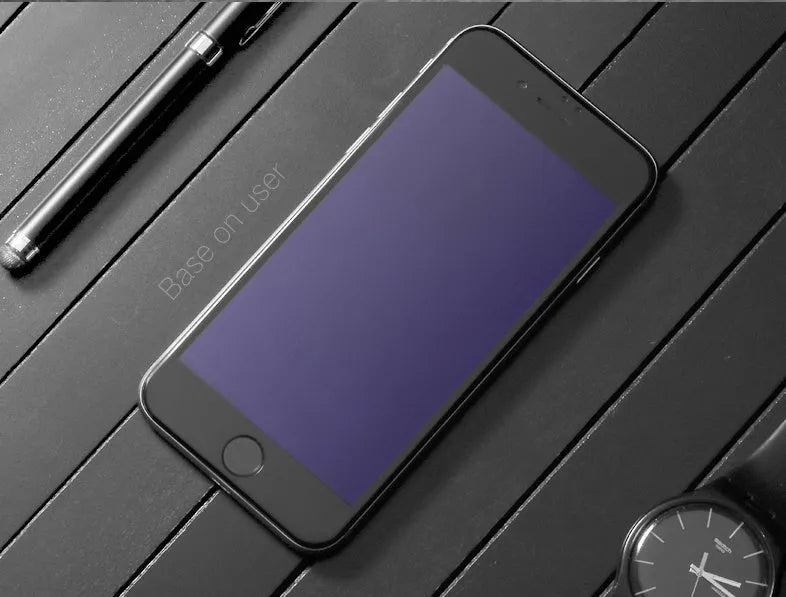 0.23mm tempered glass screen protector for iPhone with 3D curved edges