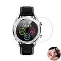 Three transparent tempered glass screen protectors for Ticwatch2 smartwatch with matte finish