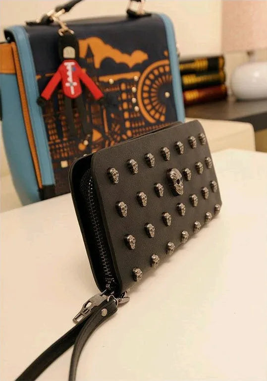 New taro decoration ladies long wallet in PU leather with hard shell and multiple card slots