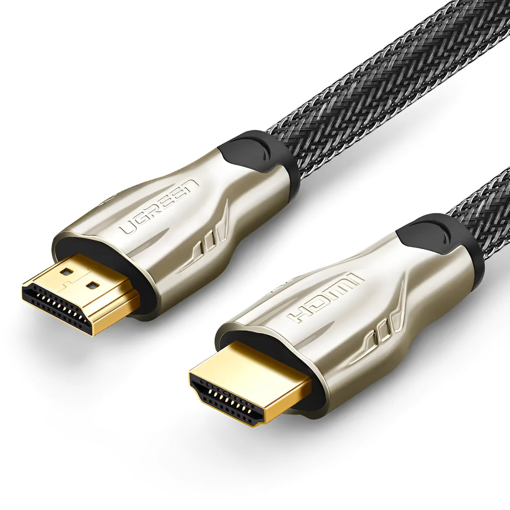 A 5-metre-long high-speed HDMI cable with gold-plated connectors on a white background.