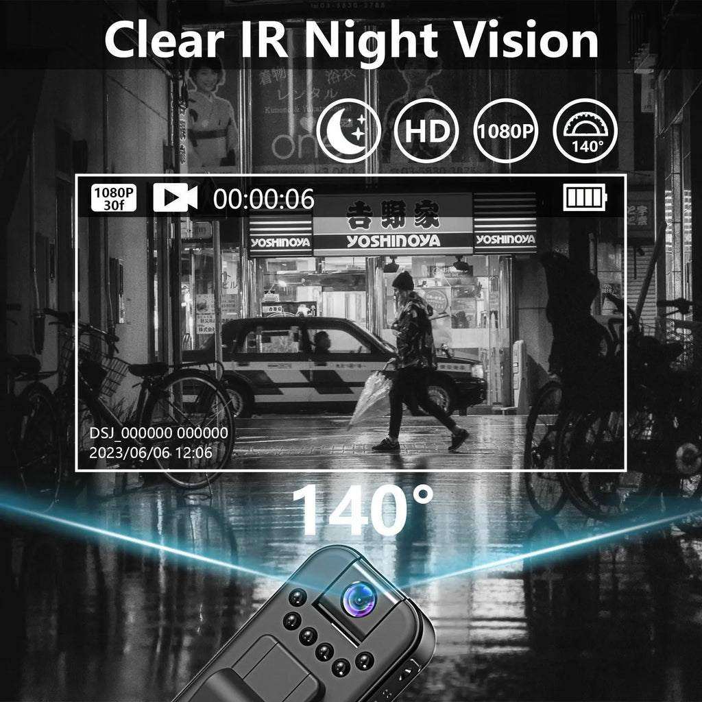 L7 HD infrared security camera with night vision capability and Wi-Fi connectivity