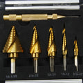 Gold-coloured adjustable aluminium box tool with steel plate opener, shown at 58mm to 80mm length.