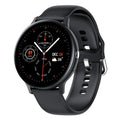 Smart bracelet with touch screen displaying health metrics and call function