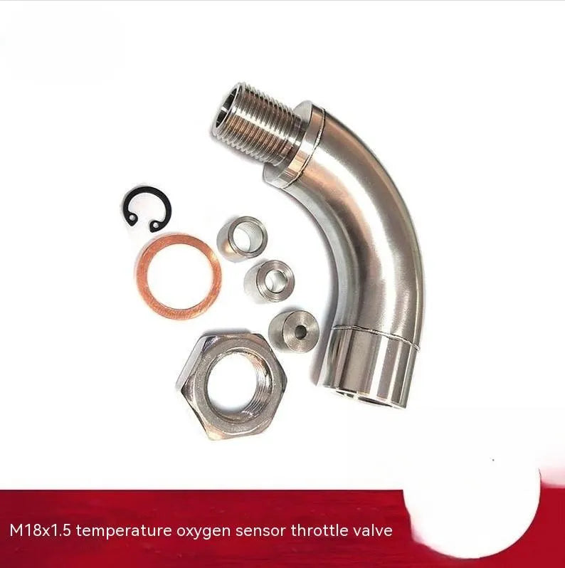 M18 x 1.5 automotive temperature sensor adapter with JXSS028 model marking