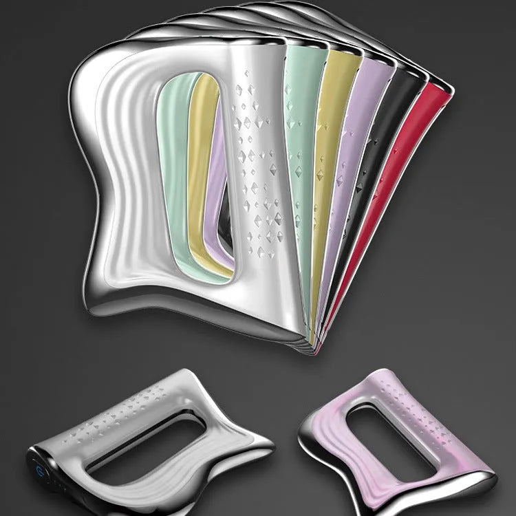 Natural resin rectangular muscle massager board for whole body scraping therapy