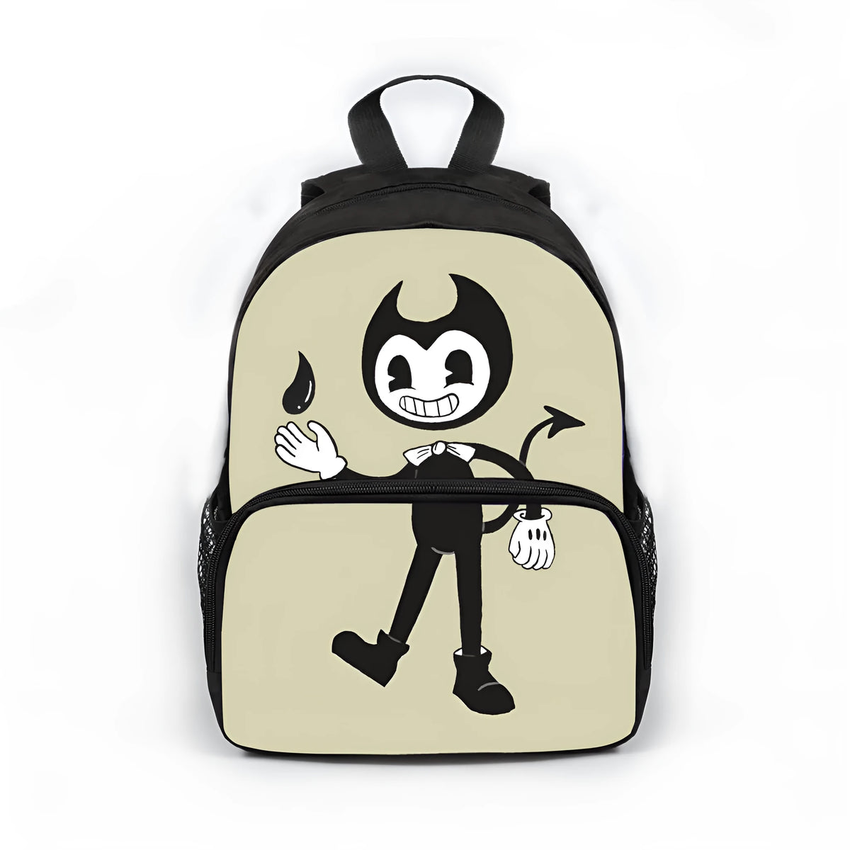 Children school backpack in polyester, size 13 inch, load reducing and breathable design
