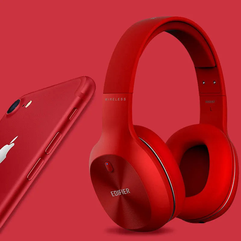 Wireless Bluetooth sports headset in black, red, or white colours with 50-hour battery life