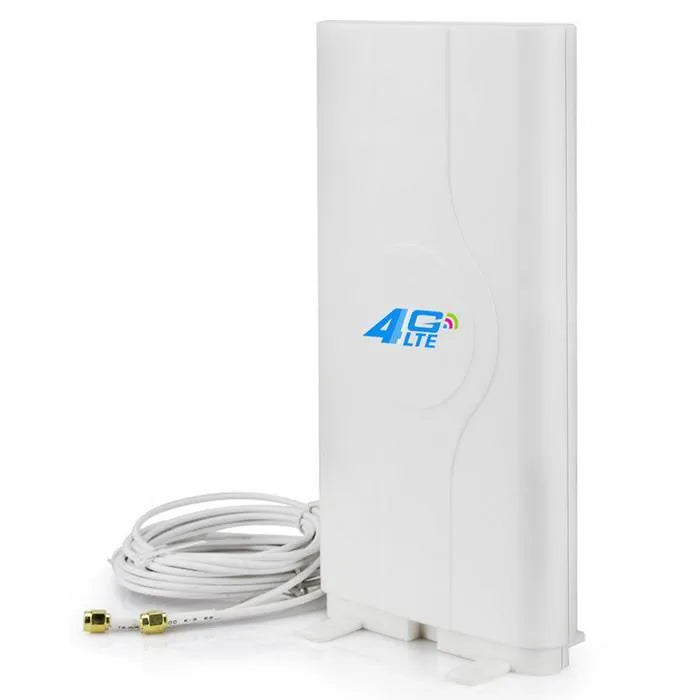 White dedicated antenna for B593B880 router, 700-2700MHz, 50 Ohm, optional SMA TS-9 CRC9 connector