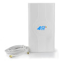 White dedicated antenna for B593B880 router, 700-2700MHz, 50 Ohm, optional SMA TS-9 CRC9 connector
