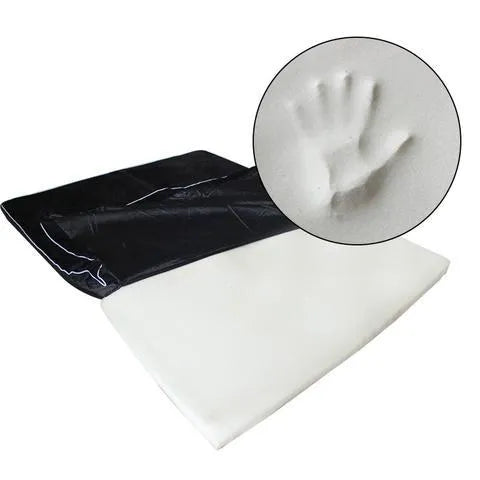 Arthur memory foam pet bed for large elderly dogs in black with low profile and non-slip bottom