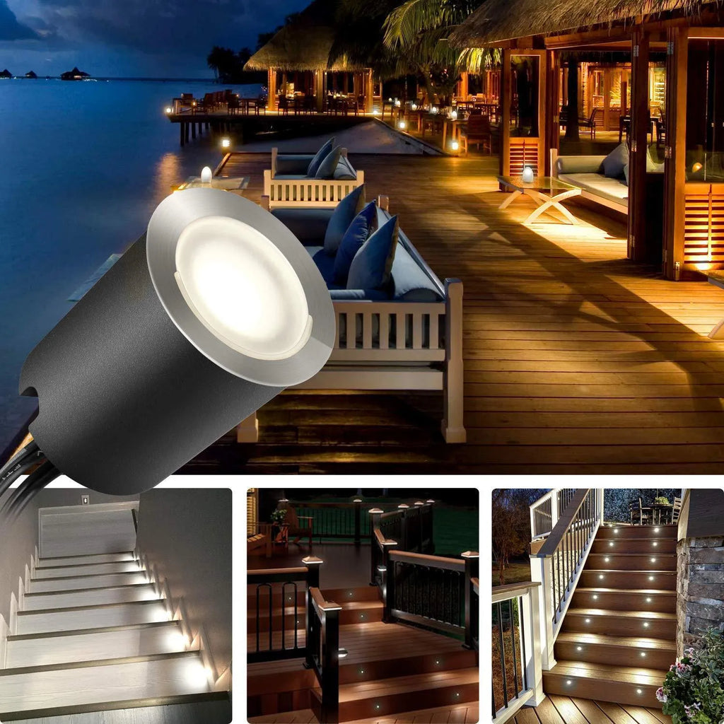Outdoor plywood LED string floor lamp with IP67 waterproof rating for garden or hotel courtyard decoration