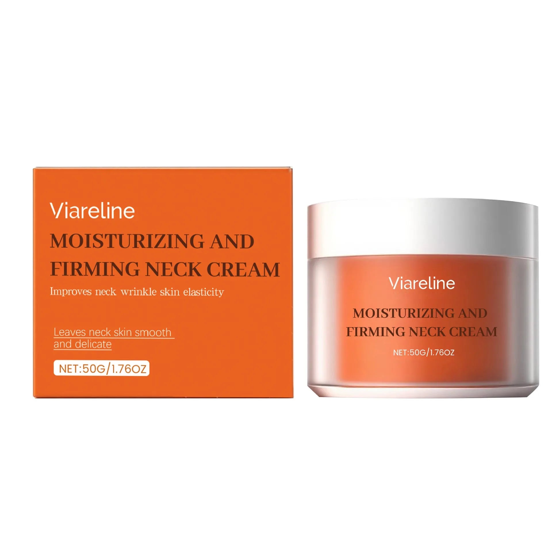 50g moisturising neck cream jar for daily contour care