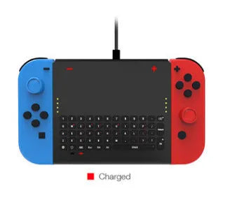 Black felt pouch for Nintendo Switch with game card slots and double layer storage design