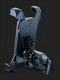 Black ABS plastic bicycle mobile phone holder fixed frame mount for handlebar navigation