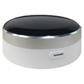 White infrared and RF dual-mode remote control with extended 100-metre wireless range