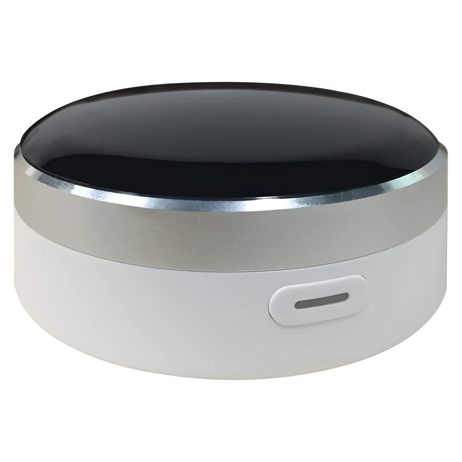 White infrared and RF dual-mode remote control with extended 100-metre wireless range