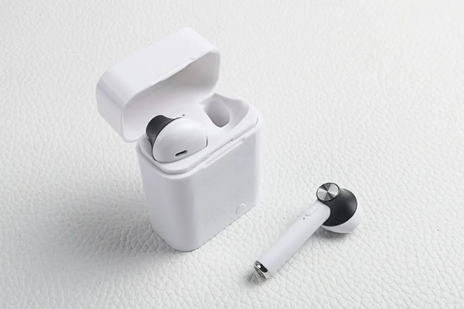 Wireless sports Bluetooth headset with earbuds in multiple colour options