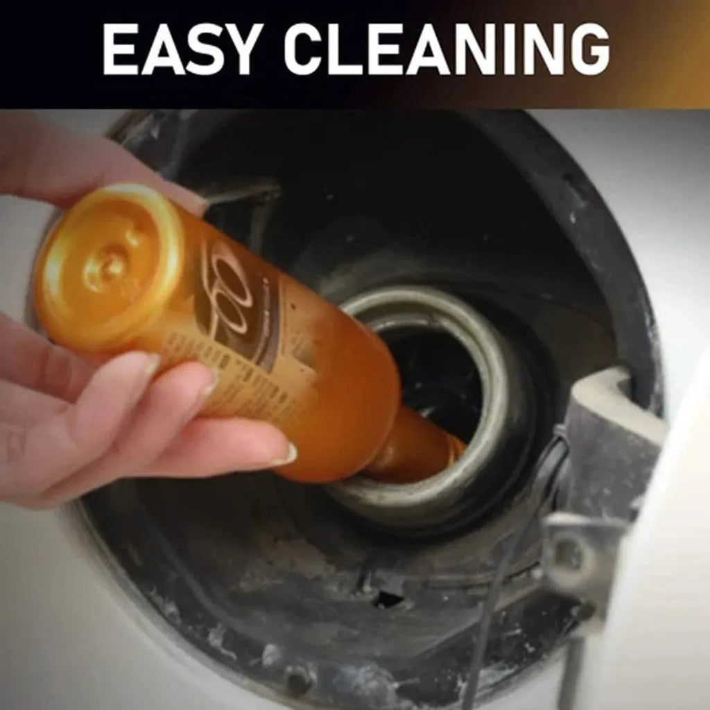 120ml catalytic converter cleaning agent bottle, 15cm height, 4cm diameter, for fuel tank carbon deposit removal