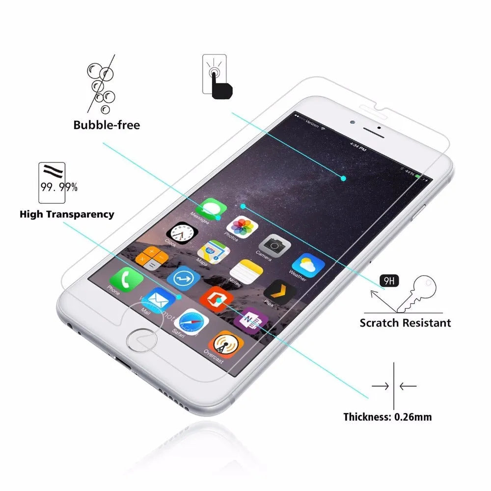 Tempered glass screen protector for Apple iPhone 11 Pro, anti-reflective and anti-fingerprint, HD clear film