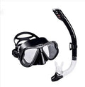PC frame diving goggles with transparent anti-fog lens and adjustable silicone strap in assorted colours