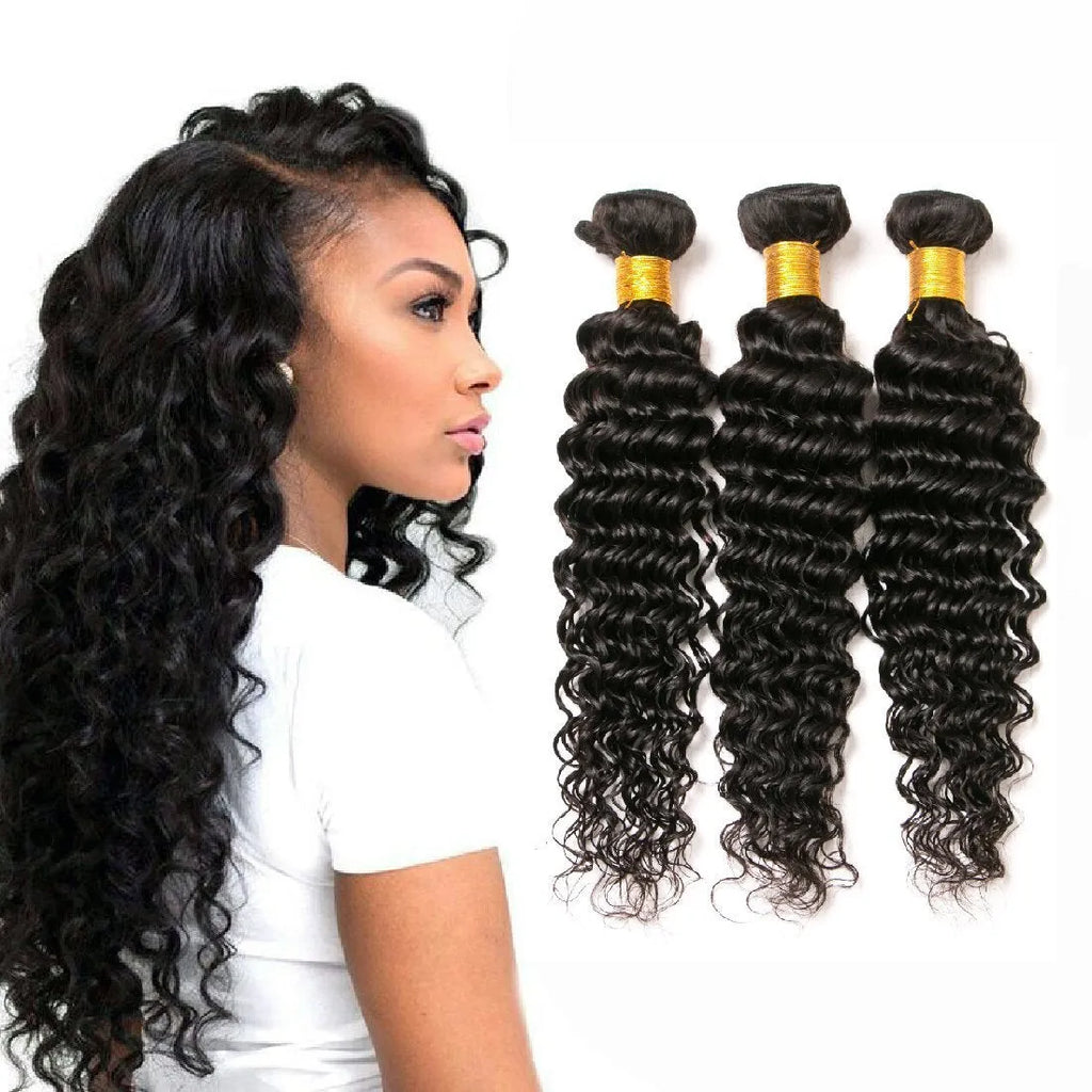 Real hair wig curls medium long hair length available in multiple colours and sizes