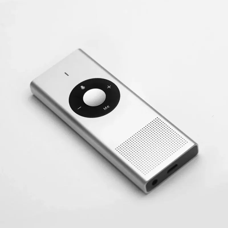 Xiaomi AI Translator portable voice translation device in Deep grey, supporting 14 languages