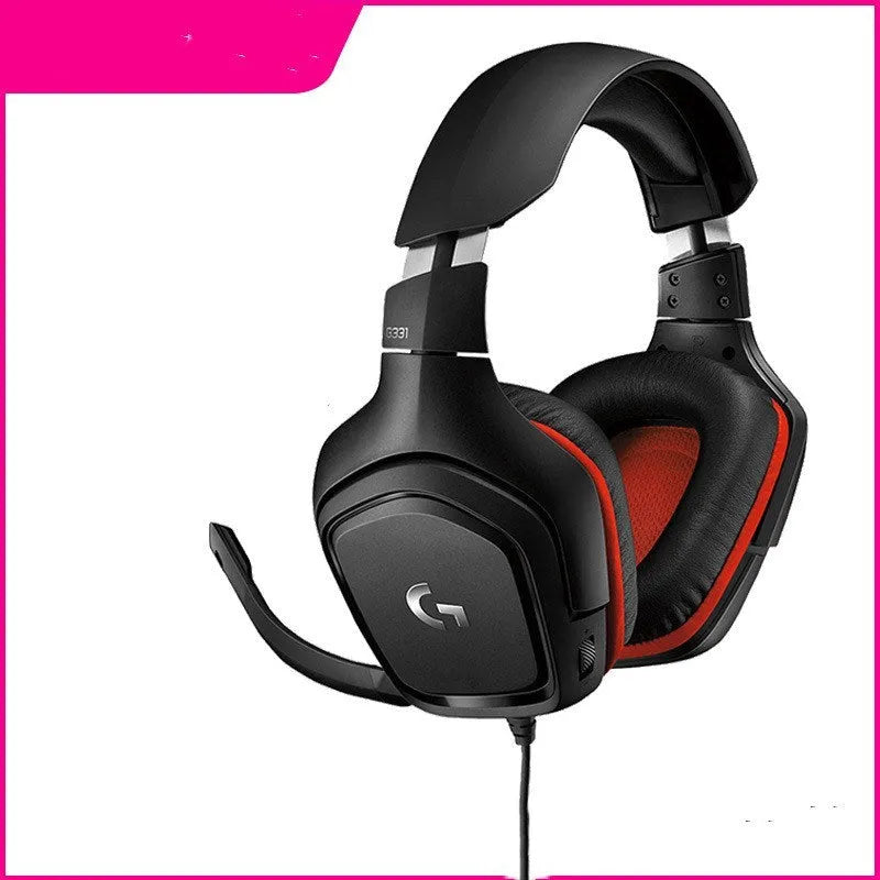 G331 stereo gaming headset in photo colour with microphone and 2m cable