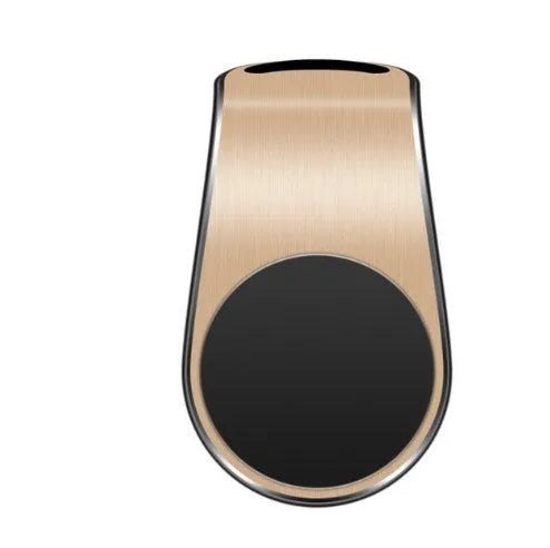 Adjustable car mounting bracket in black, gold or silver for dashboard, windscreen or air vent attachment