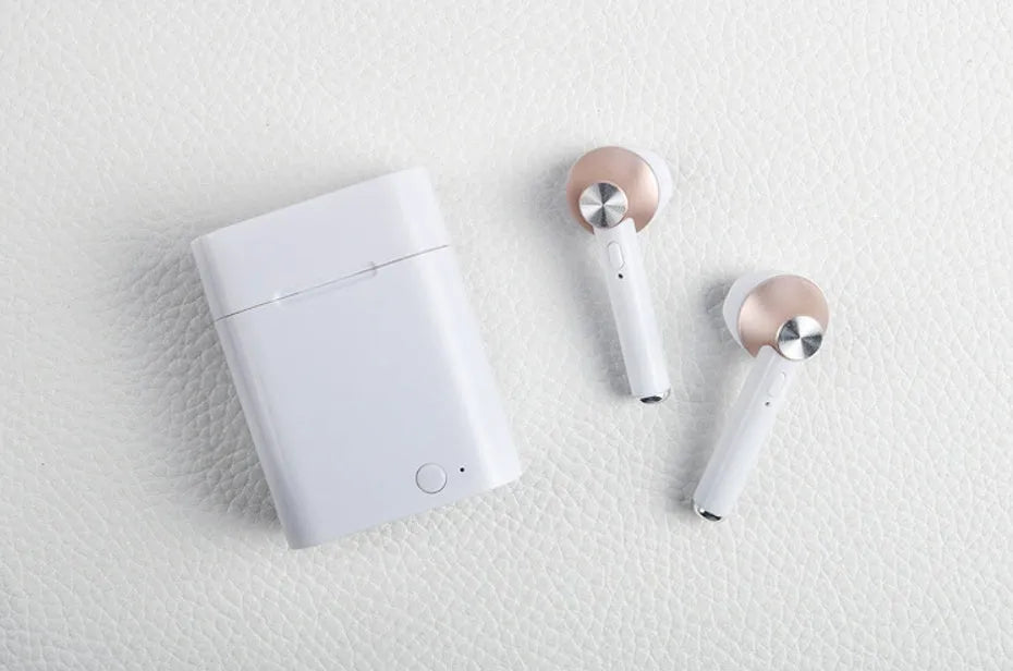 Wireless sports Bluetooth headset with earbuds in multiple colour options
