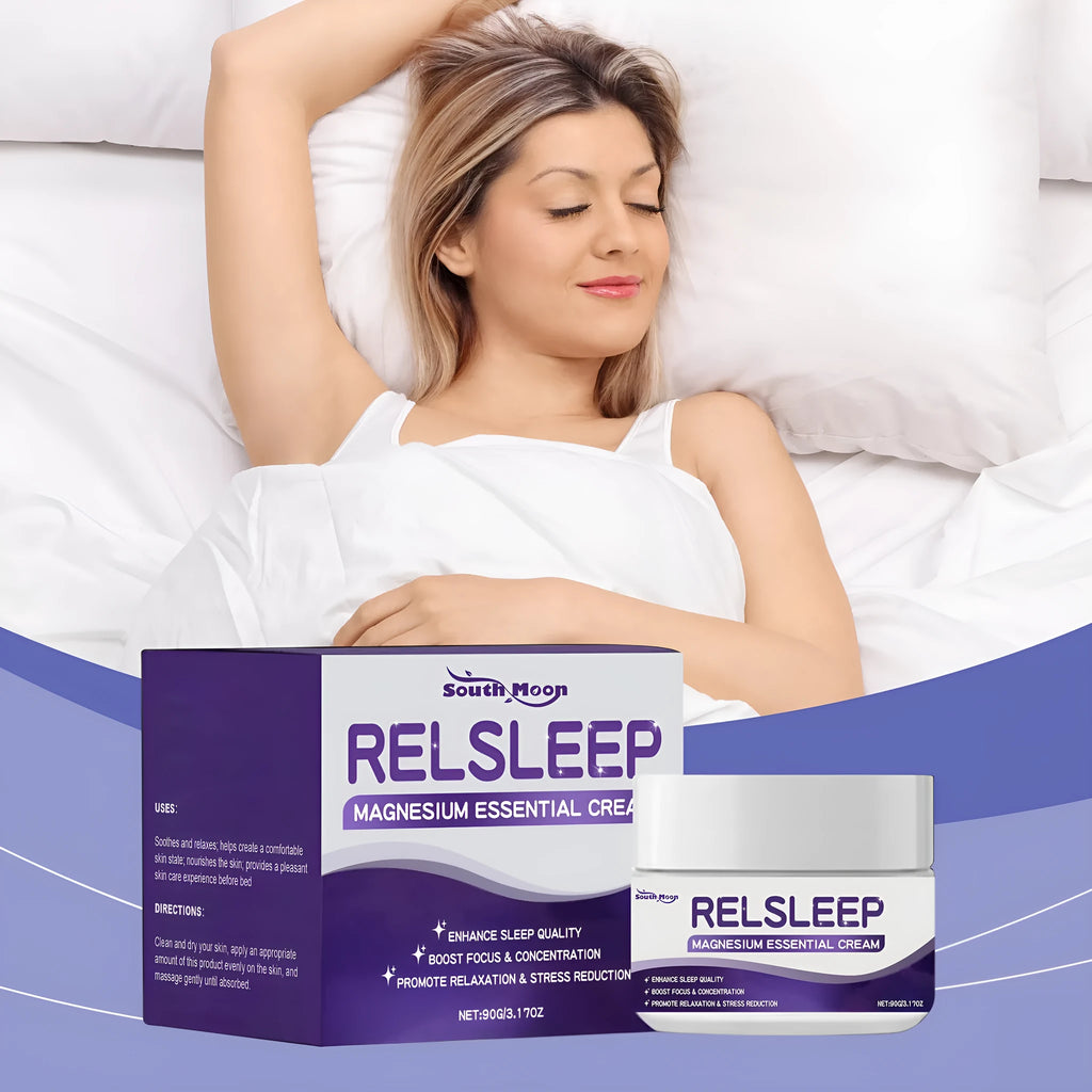 90g jar of sleep magnesium essence cream with honey and magnesium sulphate for nighttime skincare