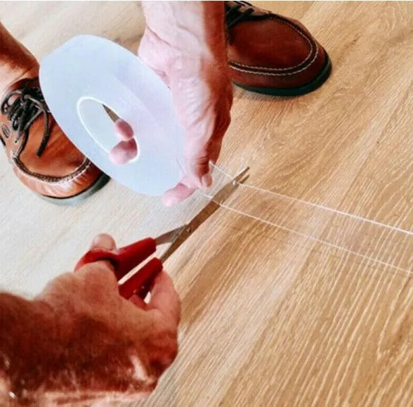 Roll of multi-functional nano strong adhesive tape 30mm wide for car home storage