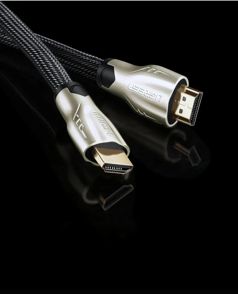 A 5-metre-long high-speed HDMI cable with gold-plated connectors on a white background.