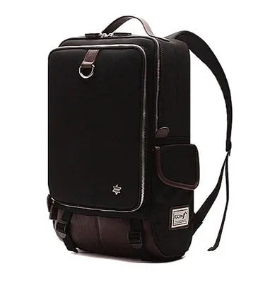 Modern men's Oxford cloth backpack in multiple colours with dimensions 30x16x46cm
