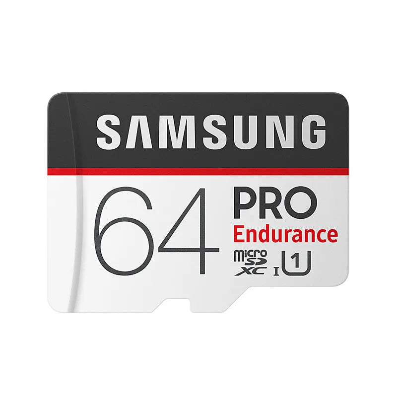 TF micro SD memory card with 128GB capacity and 100MB/s speed label visible on packaging