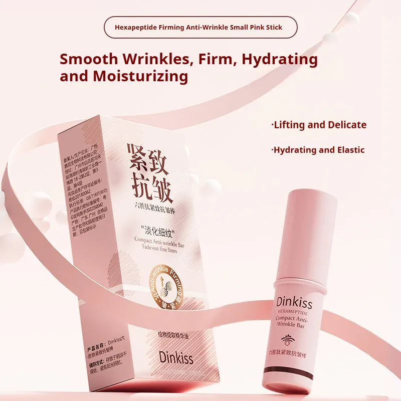 Firming anti-wrinkle stick in a twist-up tube with 5.5g of moisturising essence for hard lines and eye lines