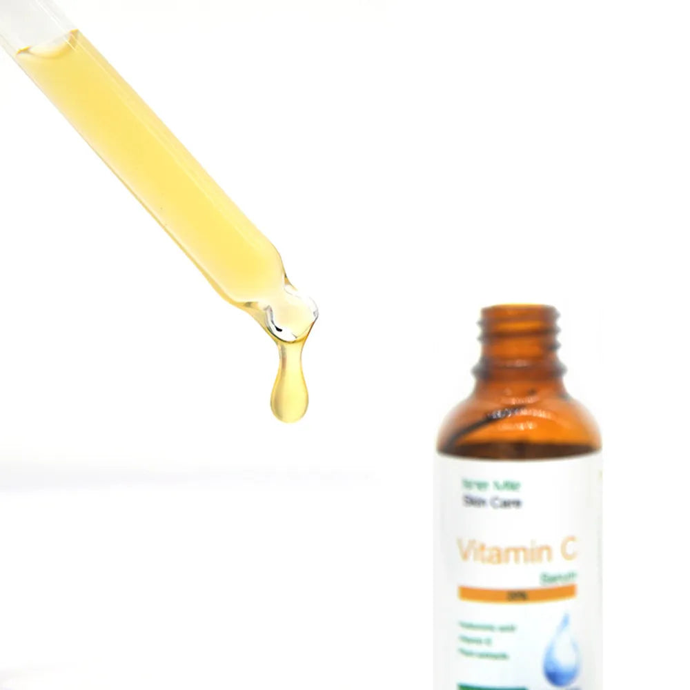 30ml bottle of Vitamin C serum for facial skincare treatment