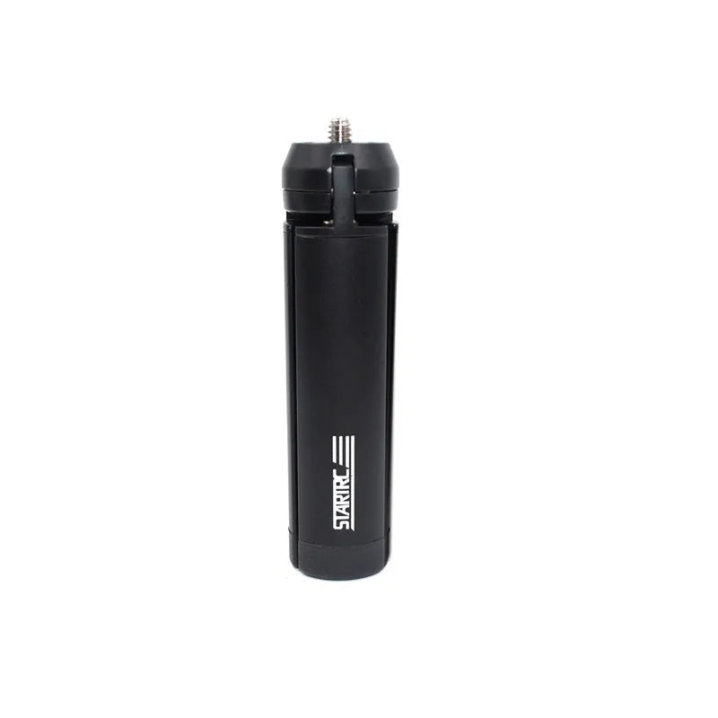 Aluminium smartphone bracket accessory for table top tripod, compatible with Apple iPhone models.