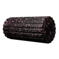 Black 4-speed vibrating massage roller foam for muscle recovery, 800g weight