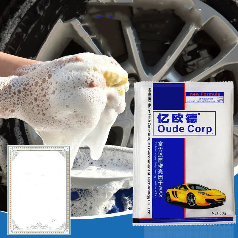 50g concentrated car wash powder car wash treasure pack for car washing