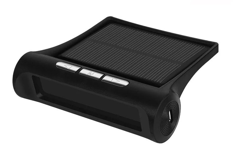 Wireless solar tyre pressure monitor T88A colour screen black external sensor for car tyres
