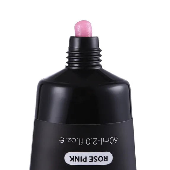 MSHARE acrylic poly gel in a tube with slip solution, available in pink, rose pink, transparent, and white for UV nail extensions