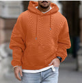 Men's plus size casual pullover jacket in polyester, available in multiple colours and sizes S to XXXL for everyday wear