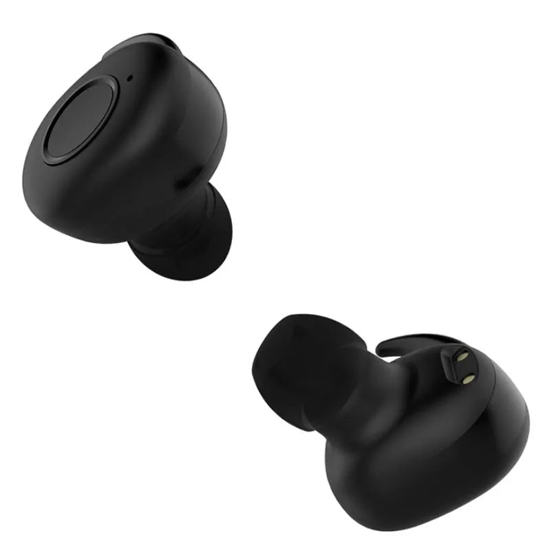 CSR Air-tws black wireless in-ear Bluetooth sports headphones with charging case