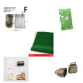 Alloy gold coin treasure box and gold bar miniature dollhouse accessories.