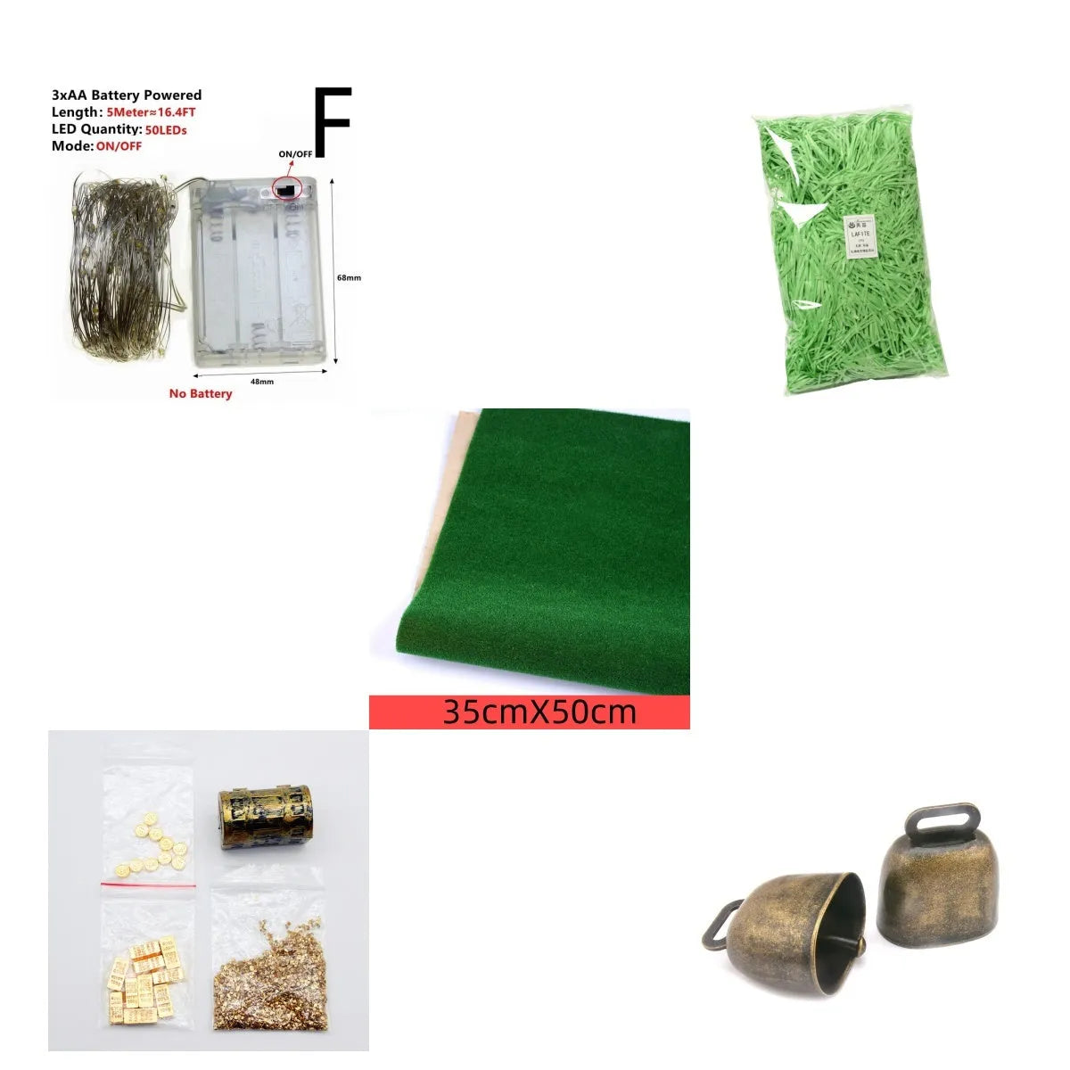 Alloy gold coin treasure box and gold bar miniature dollhouse accessories.