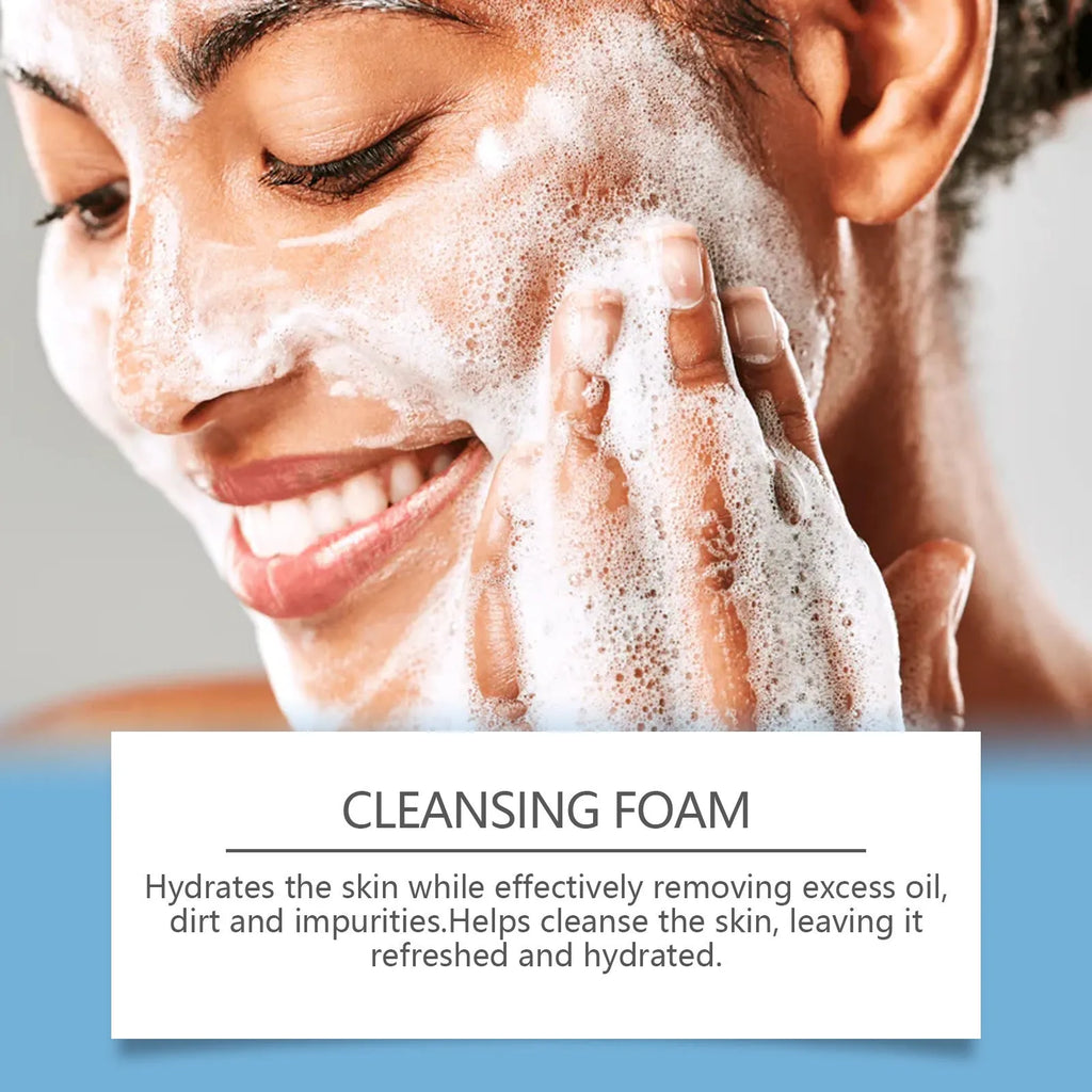 114g tube of salicylate and lactic acid facial cleanser for delicate pores.