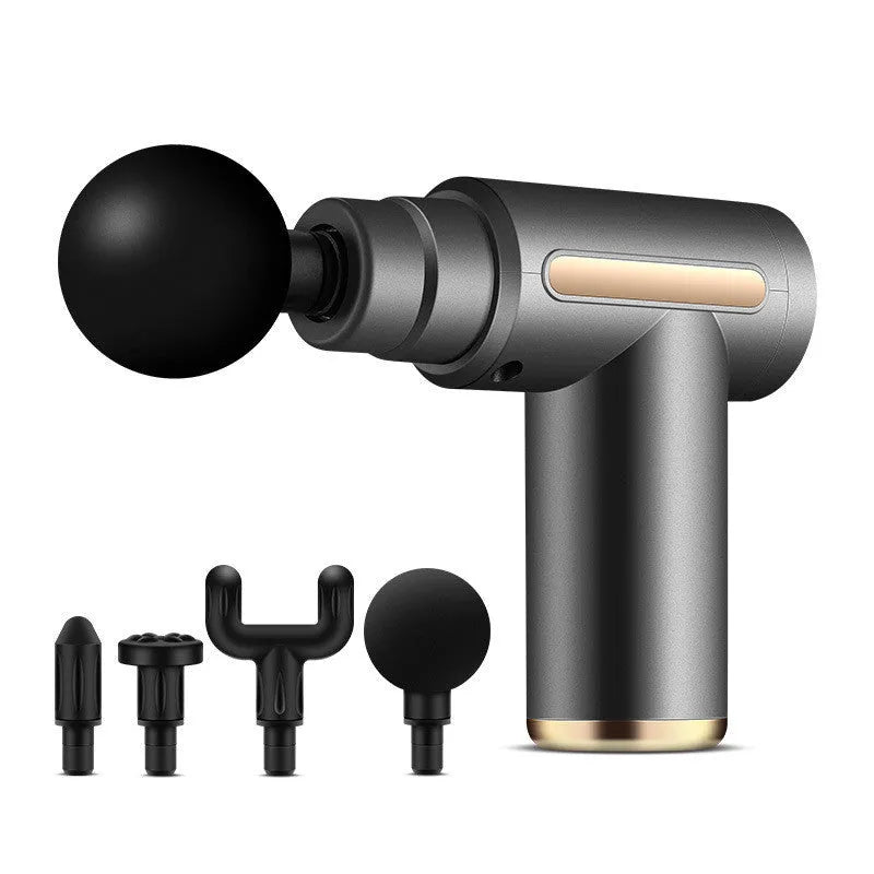 Direct Supply Muscle Fitness Neck Mask Gun Electric massager in black, with button control and style A design