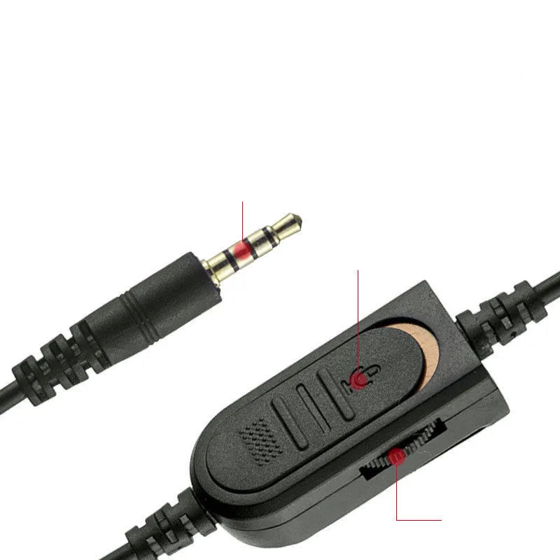 PS4 gaming headset with camouflage design and wired 3.5mm connection