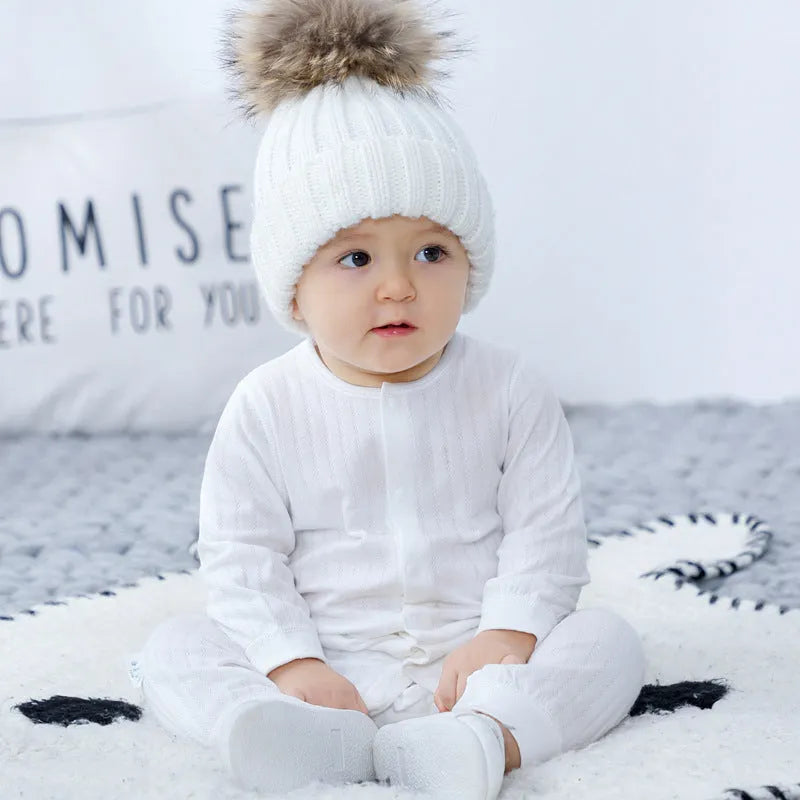 100% cotton baby onesie in pink, long sleeves, single-breasted closure, size 66cm suitable for 8-12 kg