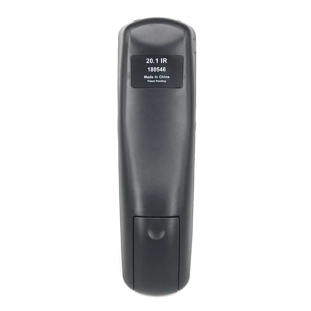 Black flat universal remote control for DISH Network TV BOX compatible with code 20.1.